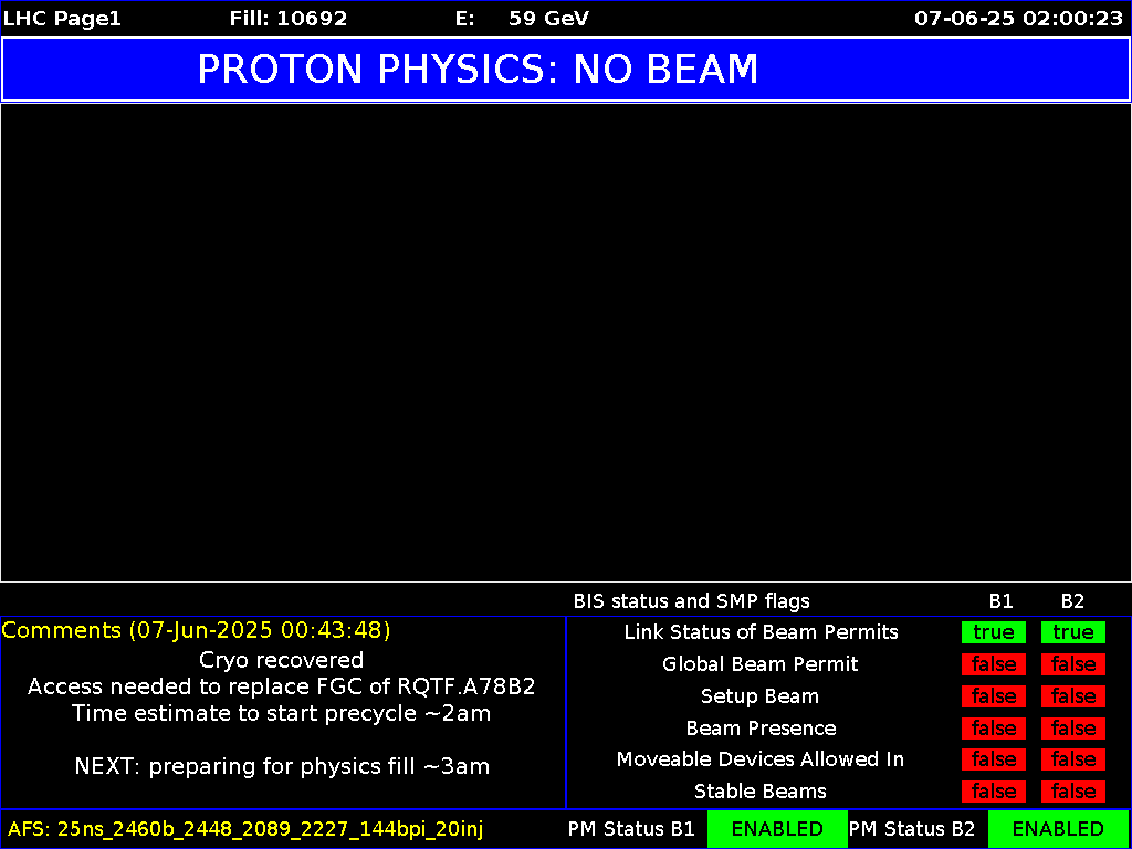 time-lapse frame, LHC Page 1 webcam