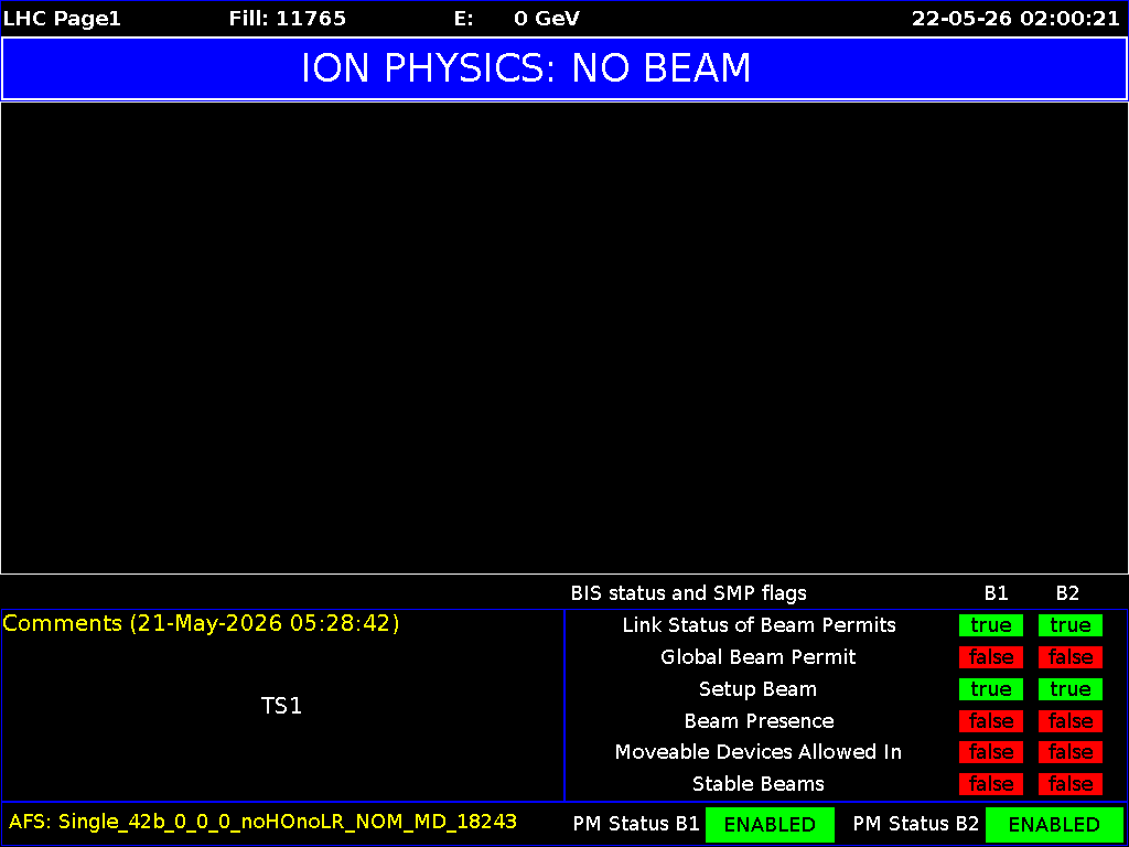 time-lapse frame, LHC Page 1 webcam