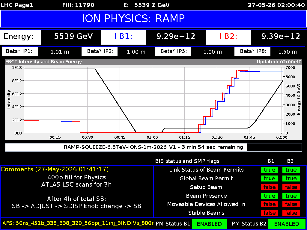 time-lapse frame, LHC Page 1 webcam