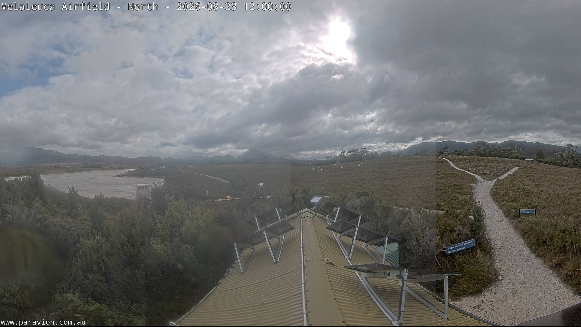 view from Melaleuca Airfield - North on 2026-08-23