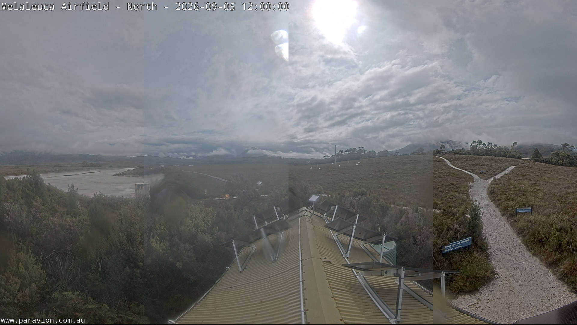 view from Melaleuca Airfield - North on 2026-09-05