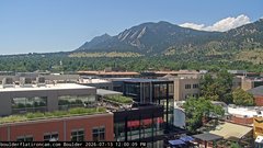 view from Boulder daily time-lapse on 2026-07-13