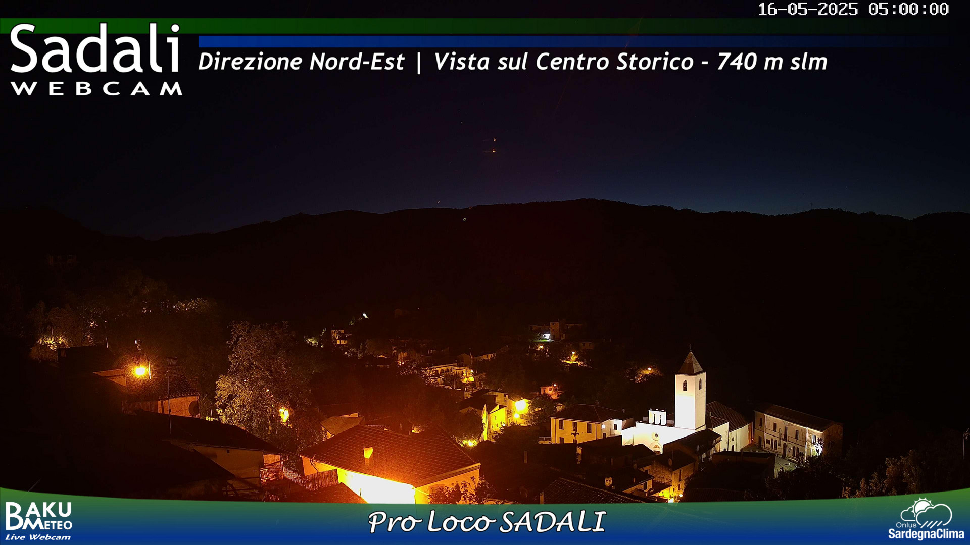 time-lapse frame, Sadali webcam