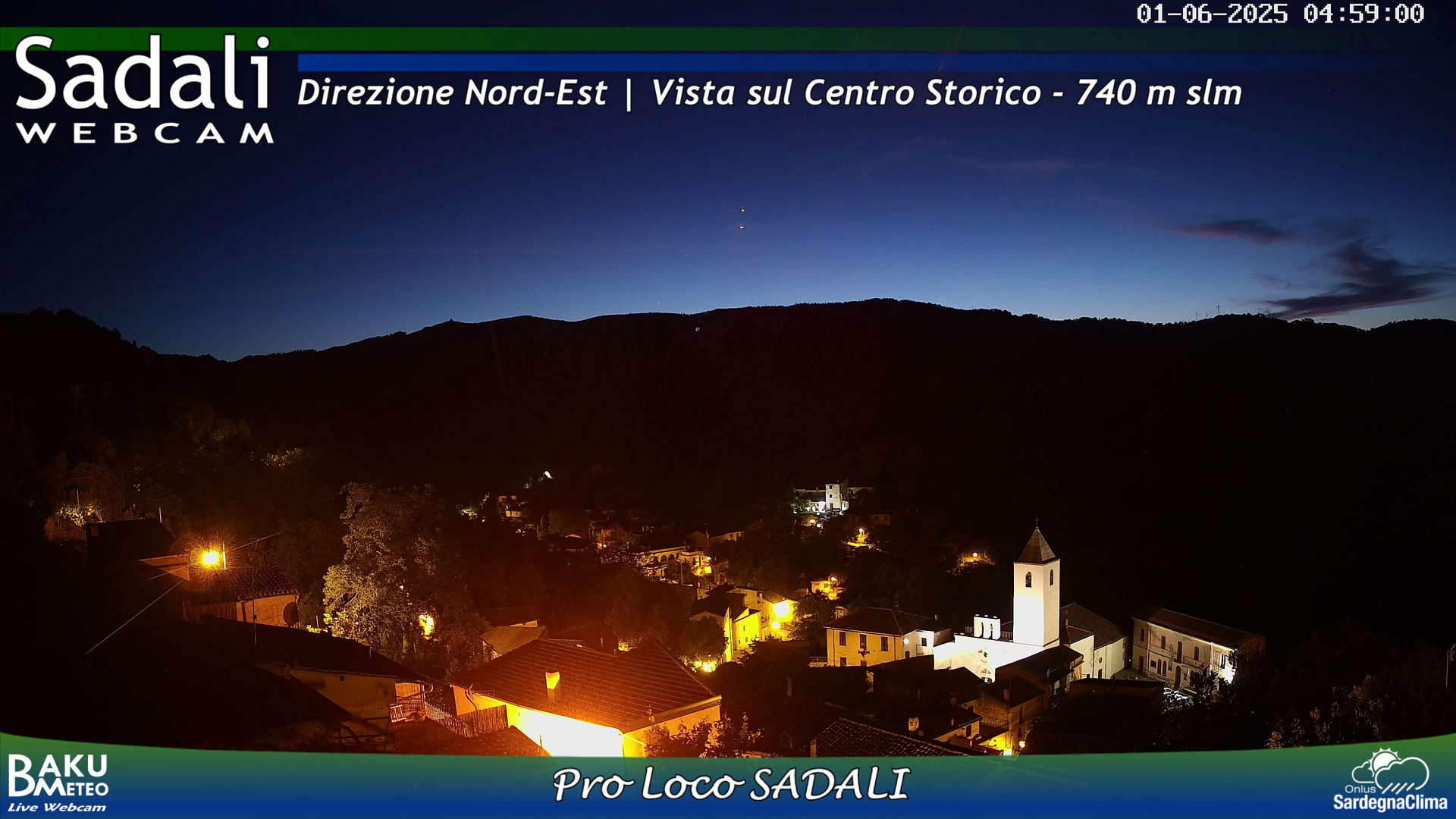 time-lapse frame, Sadali webcam