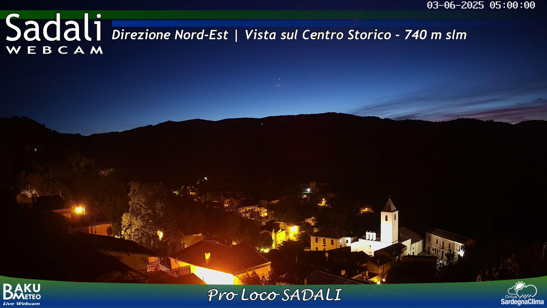 time-lapse frame, Sadali webcam