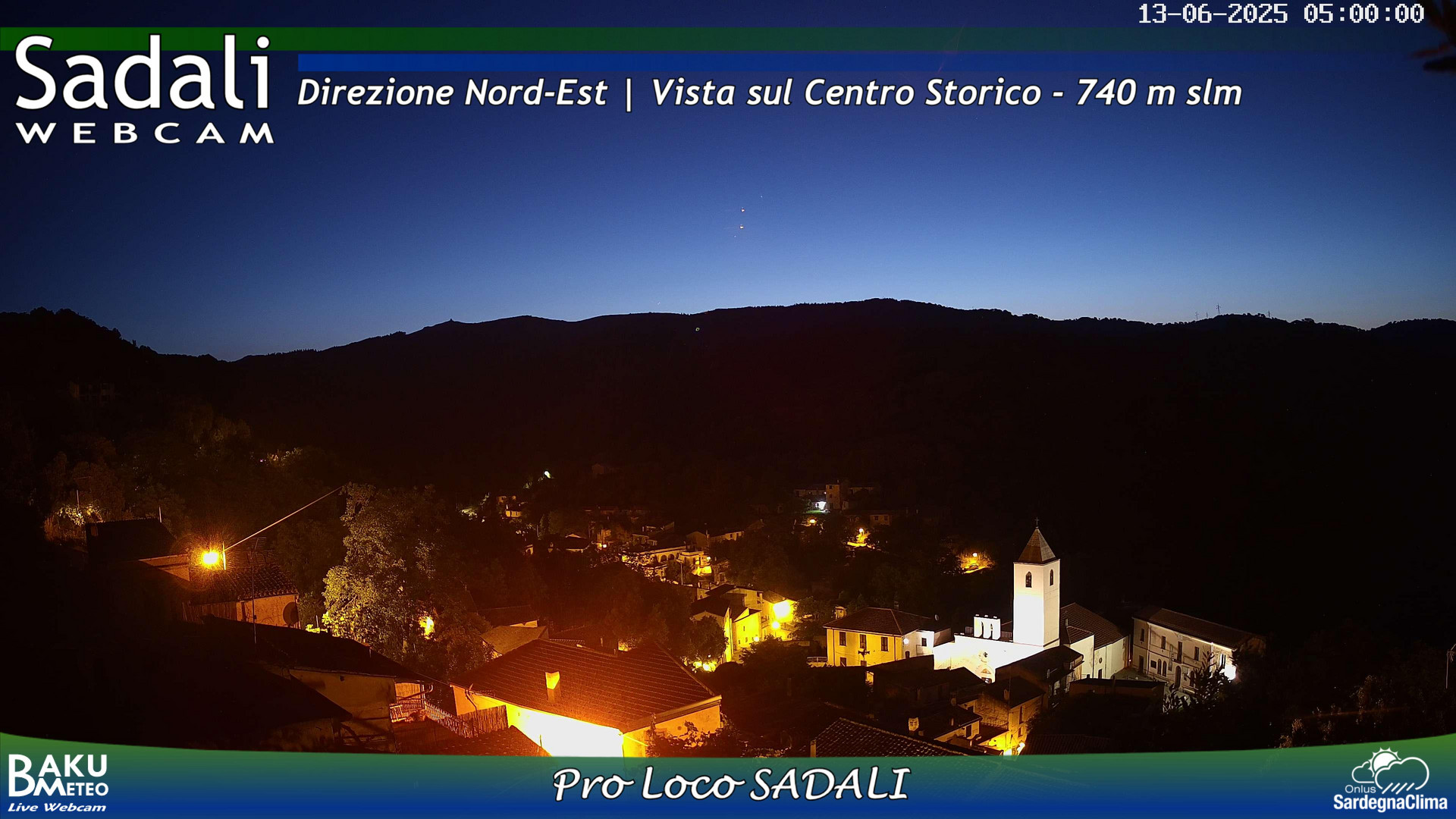 time-lapse frame, Sadali webcam