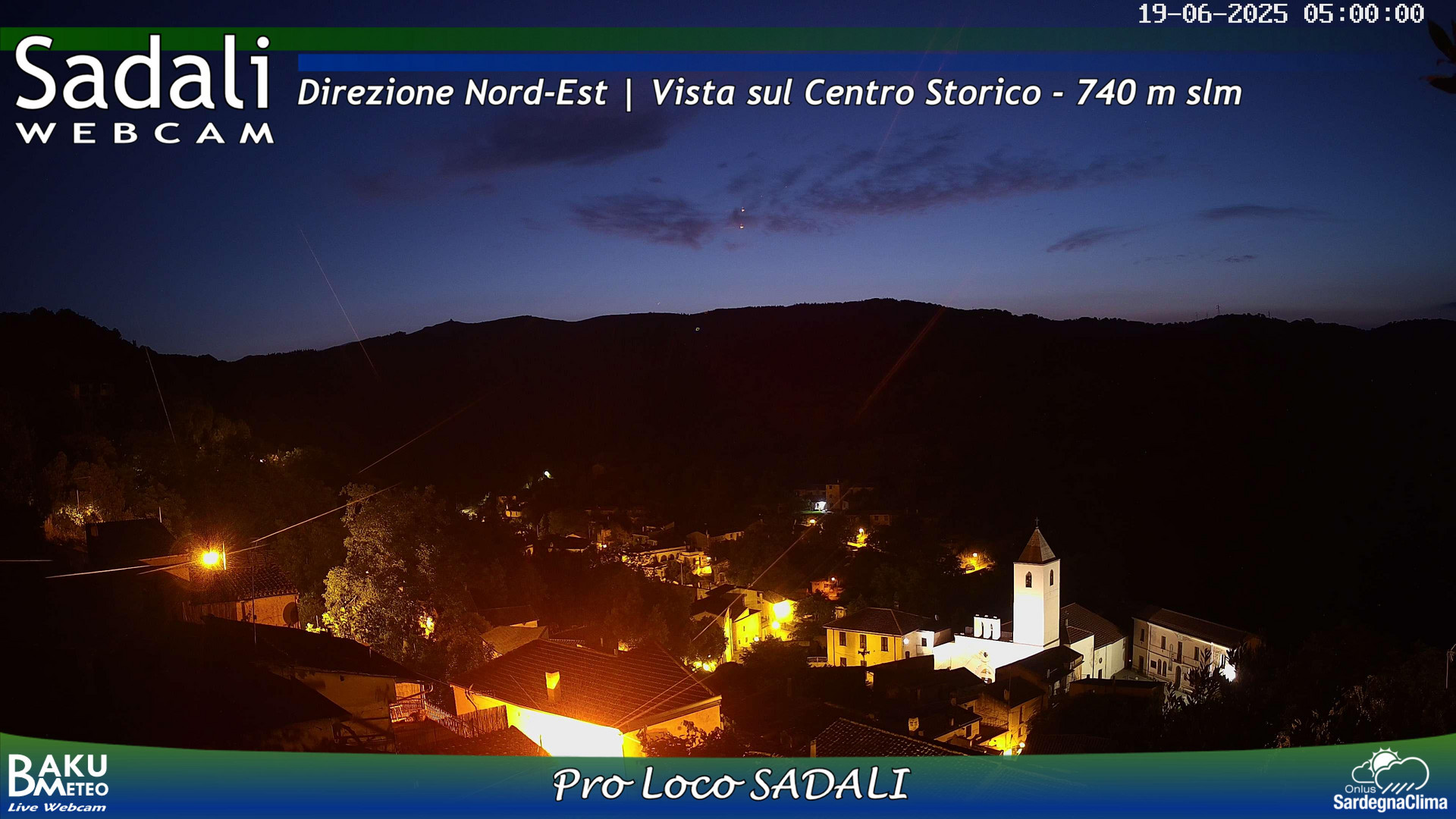 time-lapse frame, Sadali webcam