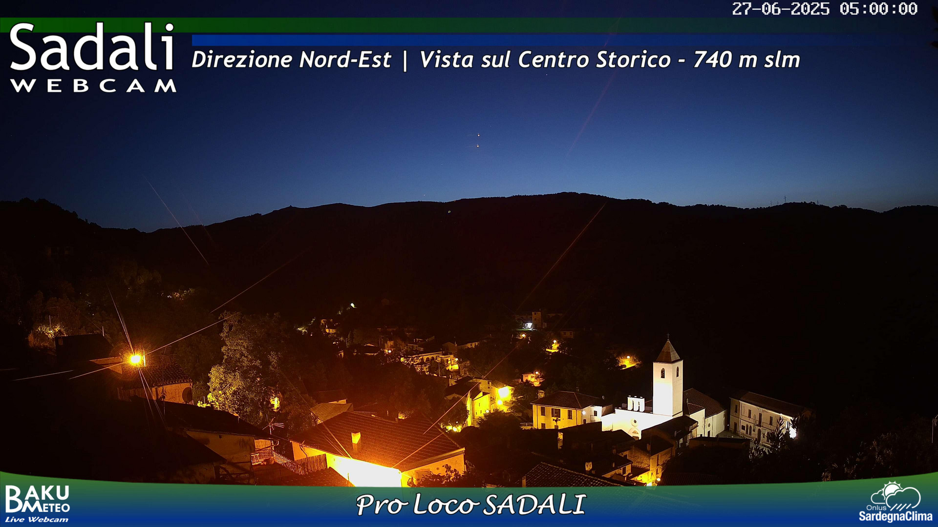 time-lapse frame, Sadali webcam