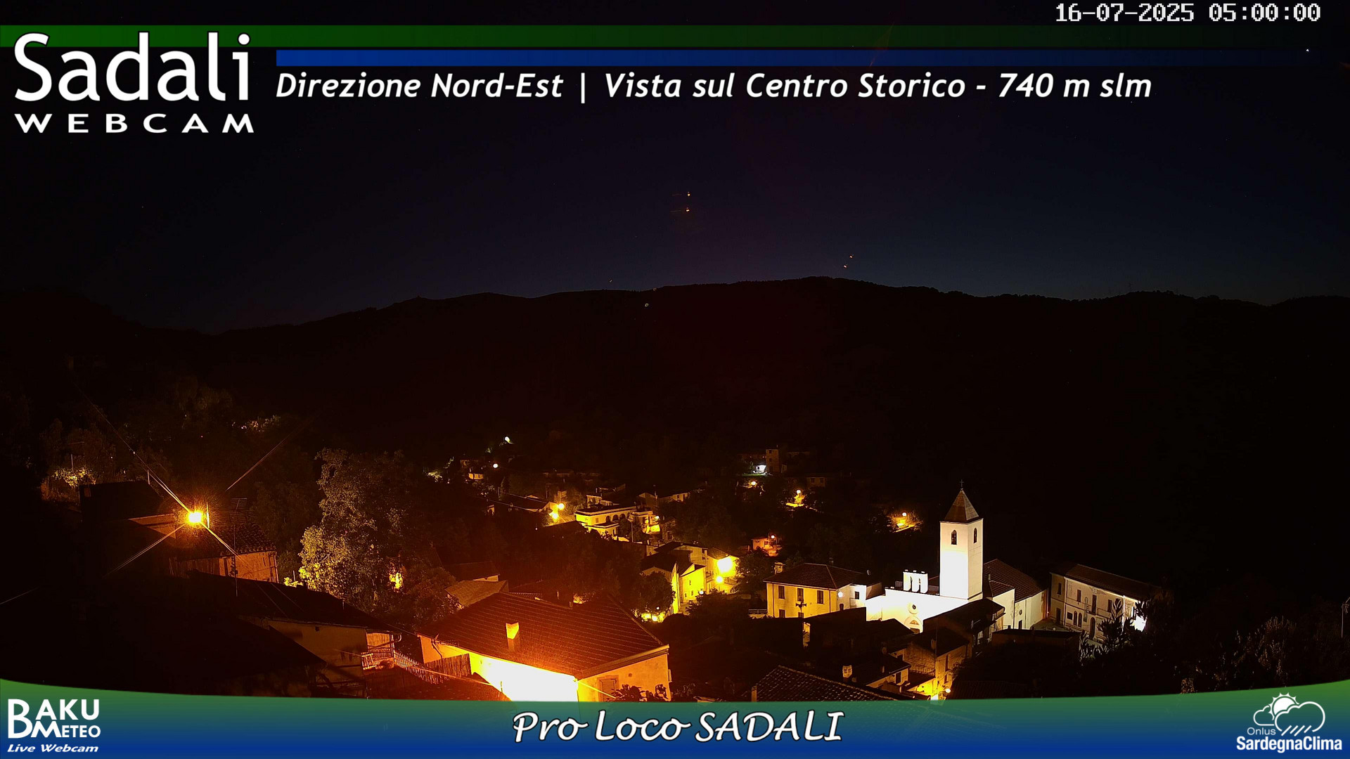 time-lapse frame, Sadali webcam