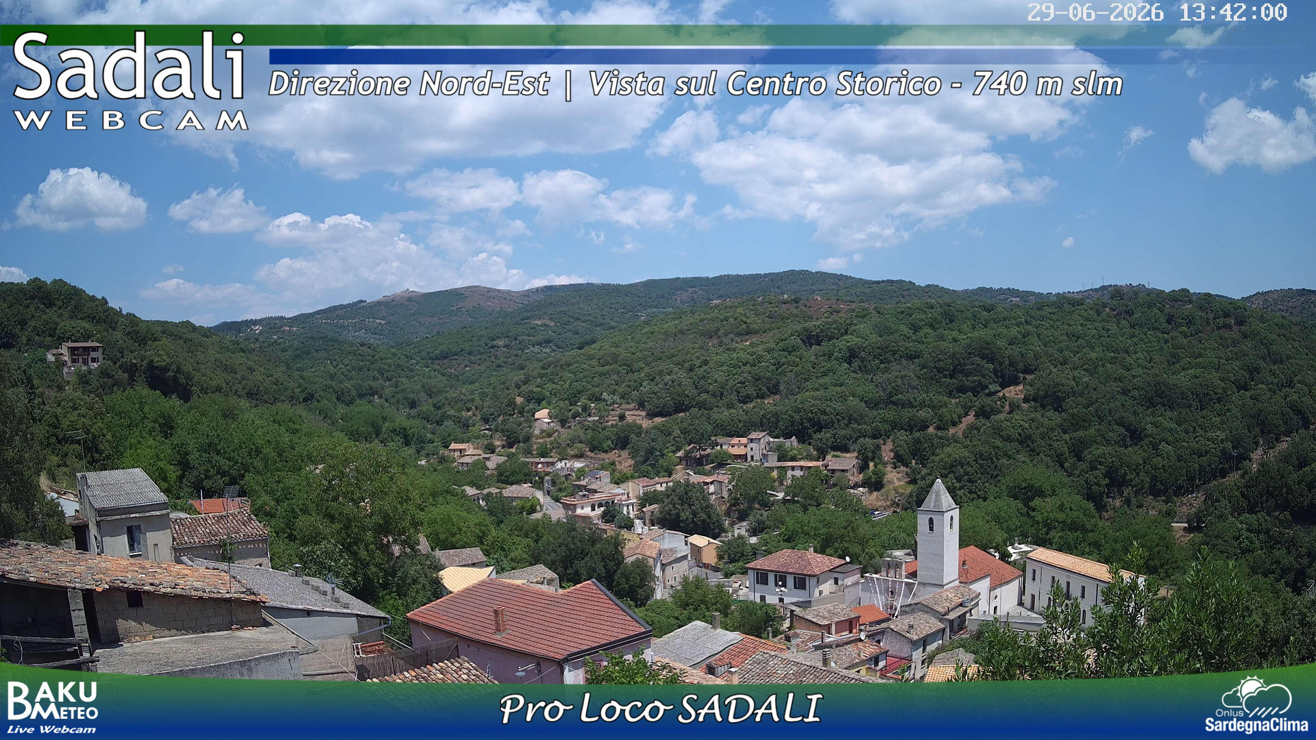 time-lapse frame, Sadali webcam
