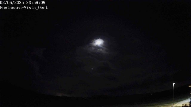 time-lapse frame, Fontanars webcam