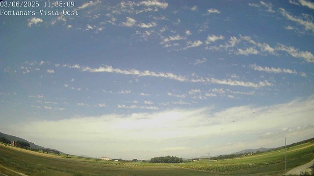 time-lapse frame, Fontanars webcam