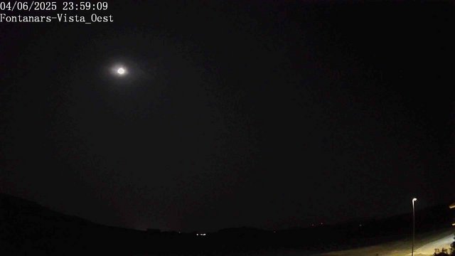 time-lapse frame, Fontanars webcam