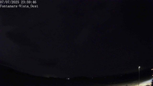 time-lapse frame, Fontanars webcam