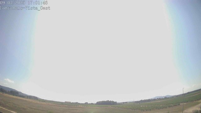 time-lapse frame, Fontanars webcam