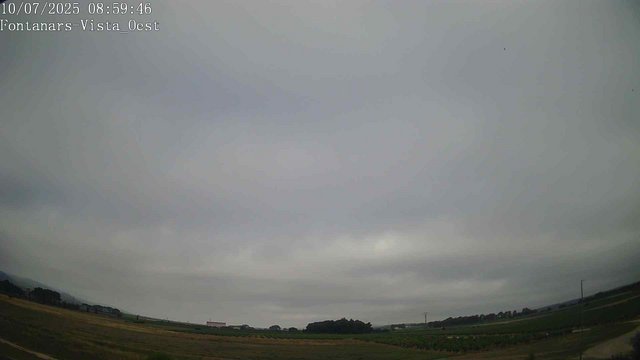 time-lapse frame, Fontanars webcam