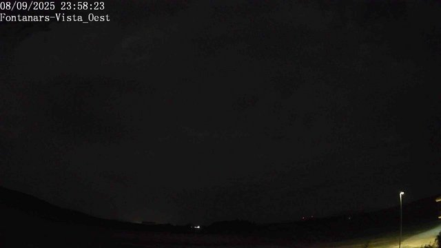 time-lapse frame, Fontanars webcam