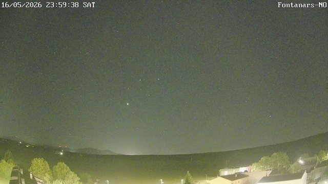 time-lapse frame, Fontanars webcam