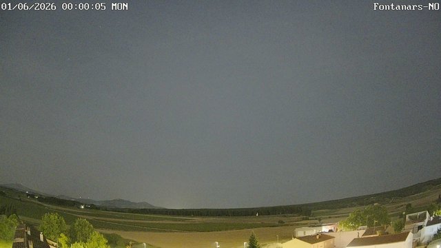 time-lapse frame, Fontanars webcam