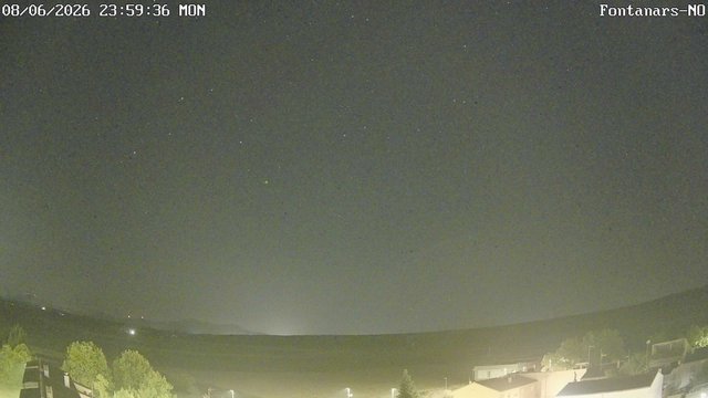 time-lapse frame, Fontanars webcam