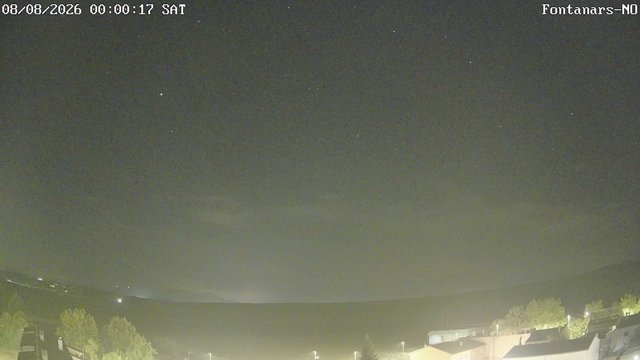 time-lapse frame, Fontanars webcam