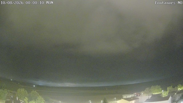 time-lapse frame, Fontanars webcam