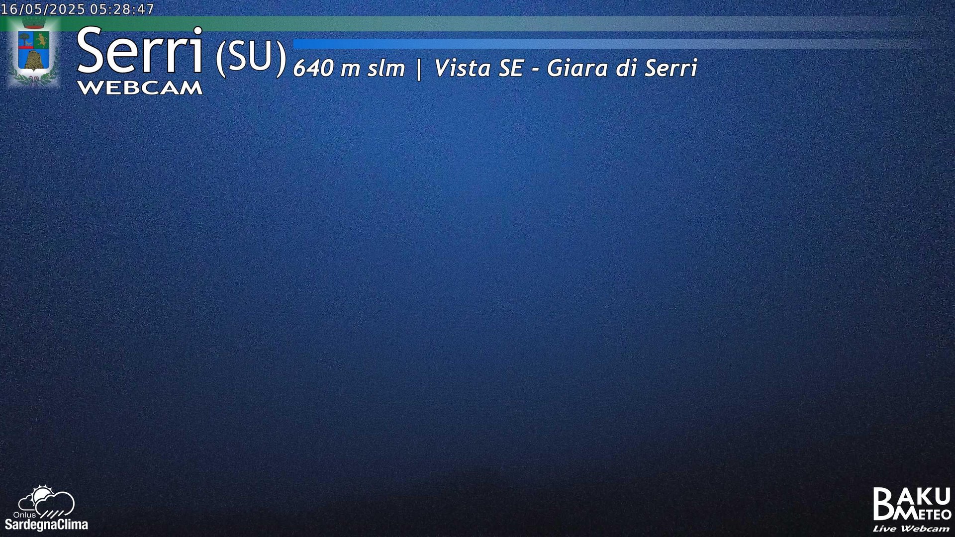 time-lapse frame, Serri webcam