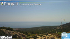 view from Monte Longu on 2025-07-06