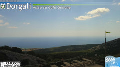 view from Monte Longu on 2025-07-07