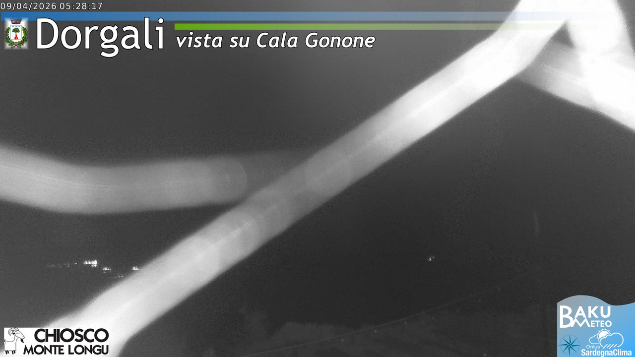 time-lapse frame, Monte Longu webcam