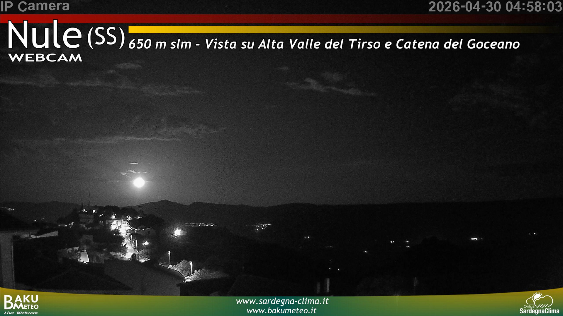 time-lapse frame, Nule webcam