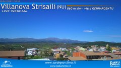 view from Villanova Strisaili on 2026-04-20