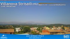 view from Villanova Strisaili on 2026-07-27