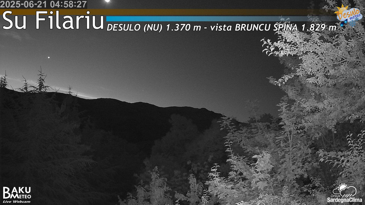time-lapse frame, Su Filariu webcam