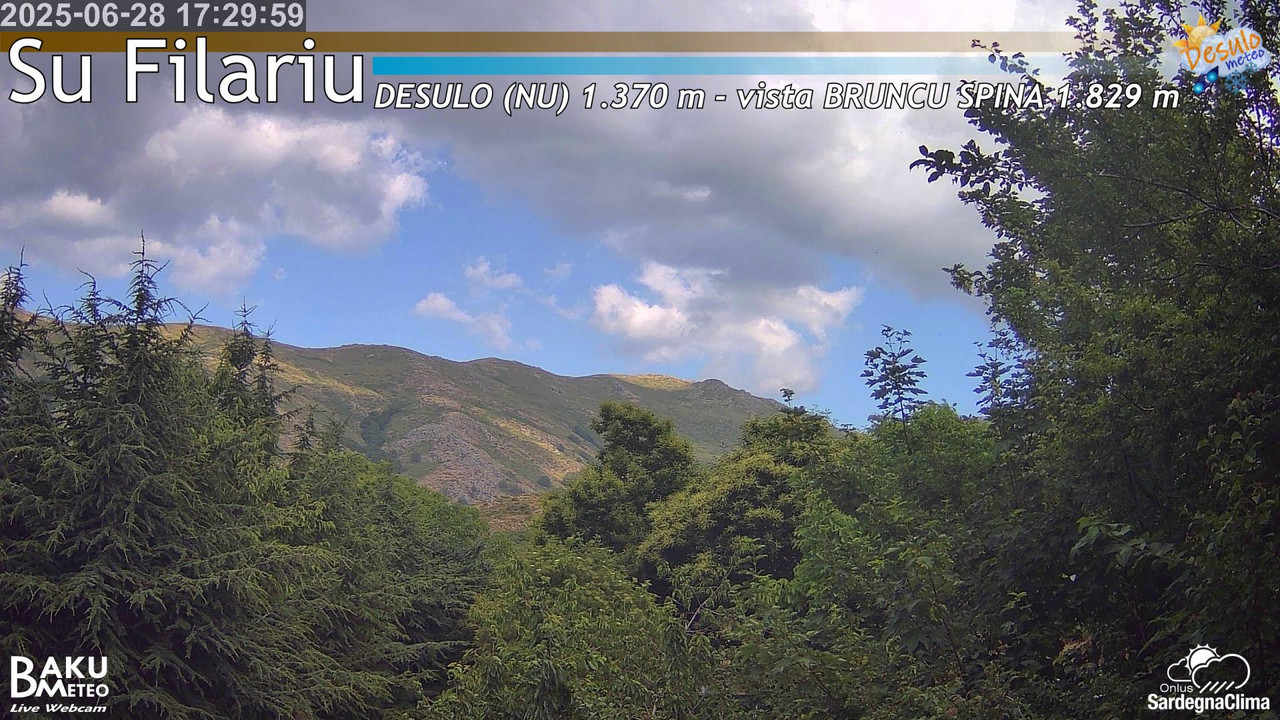 time-lapse frame, Su Filariu webcam
