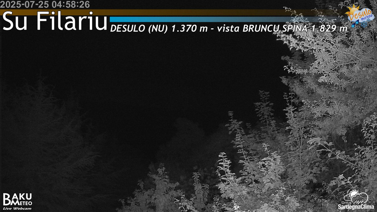 time-lapse frame, Su Filariu webcam