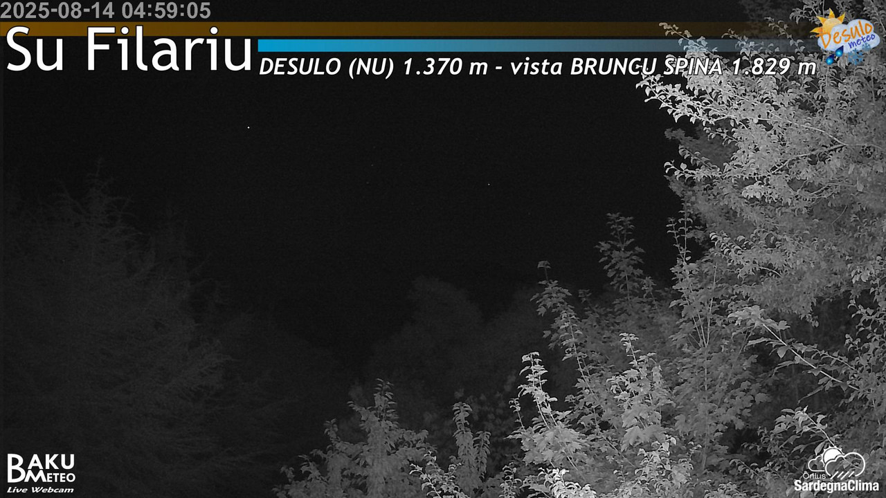 time-lapse frame, Su Filariu webcam