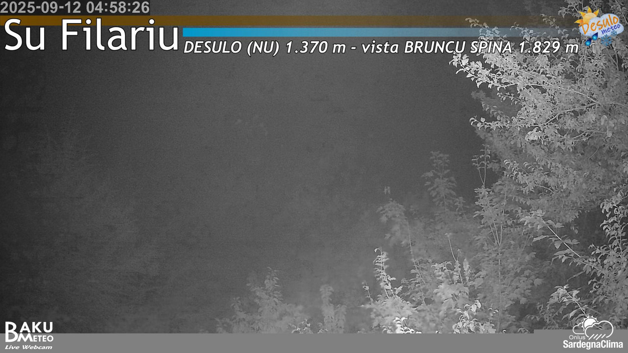 time-lapse frame, Su Filariu webcam