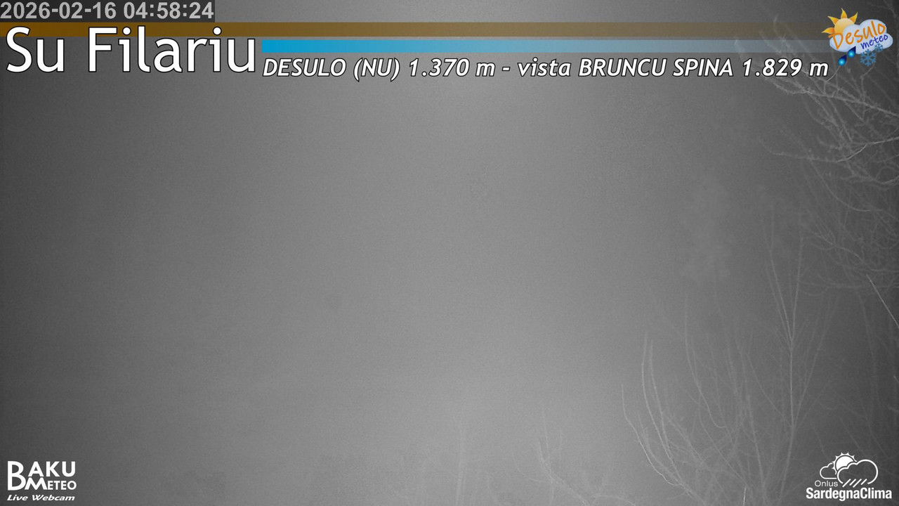 time-lapse frame, Su Filariu webcam