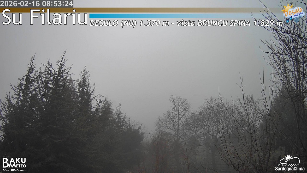 time-lapse frame, Su Filariu webcam