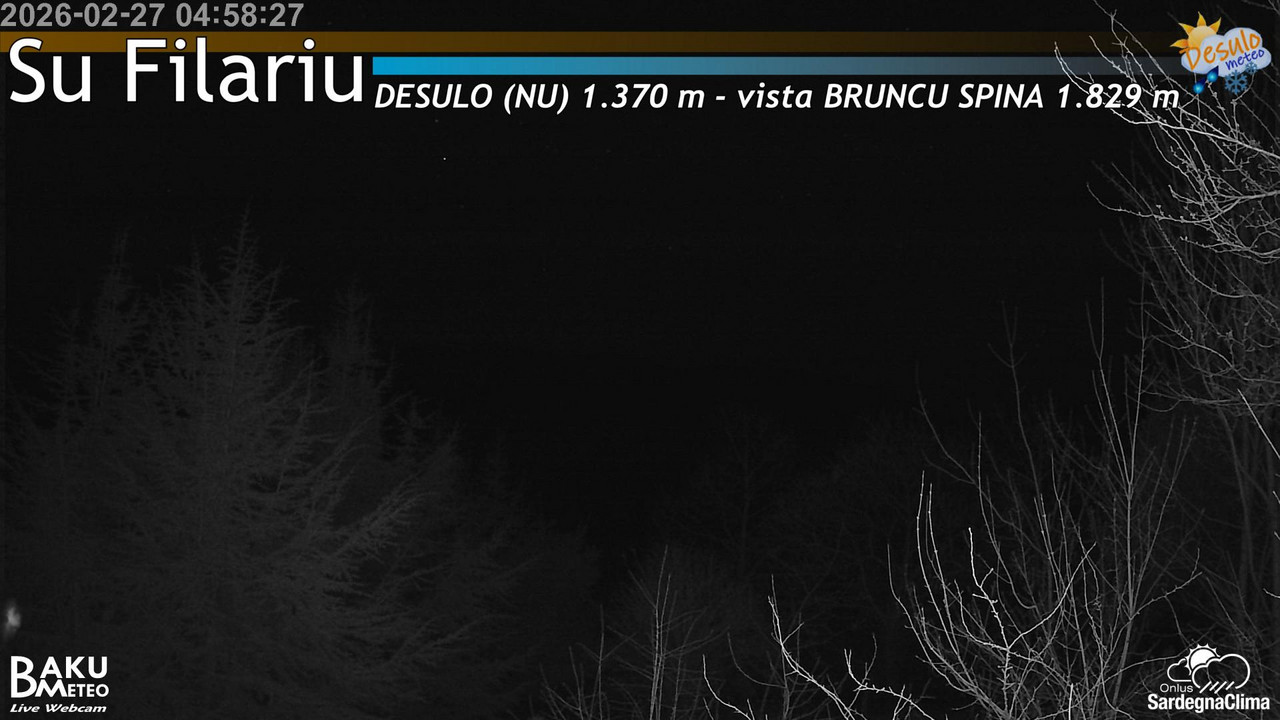 time-lapse frame, Su Filariu webcam