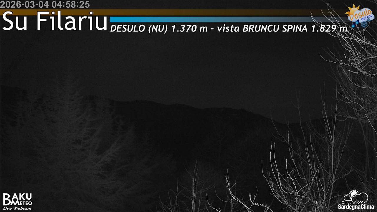 time-lapse frame, Su Filariu webcam