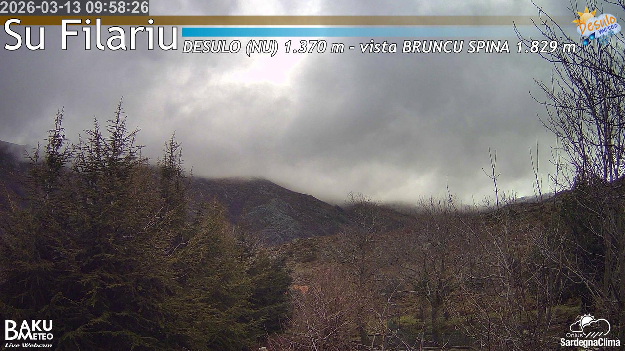 time-lapse frame, Su Filariu webcam