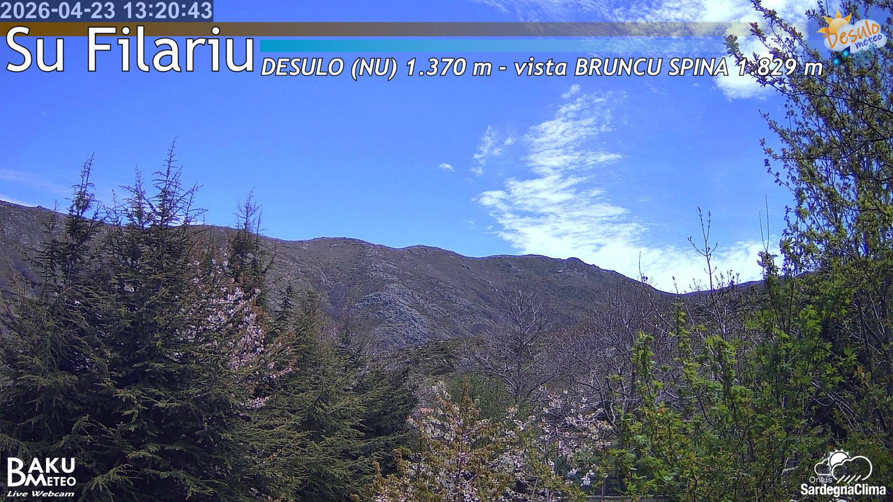 time-lapse frame, Su Filariu webcam