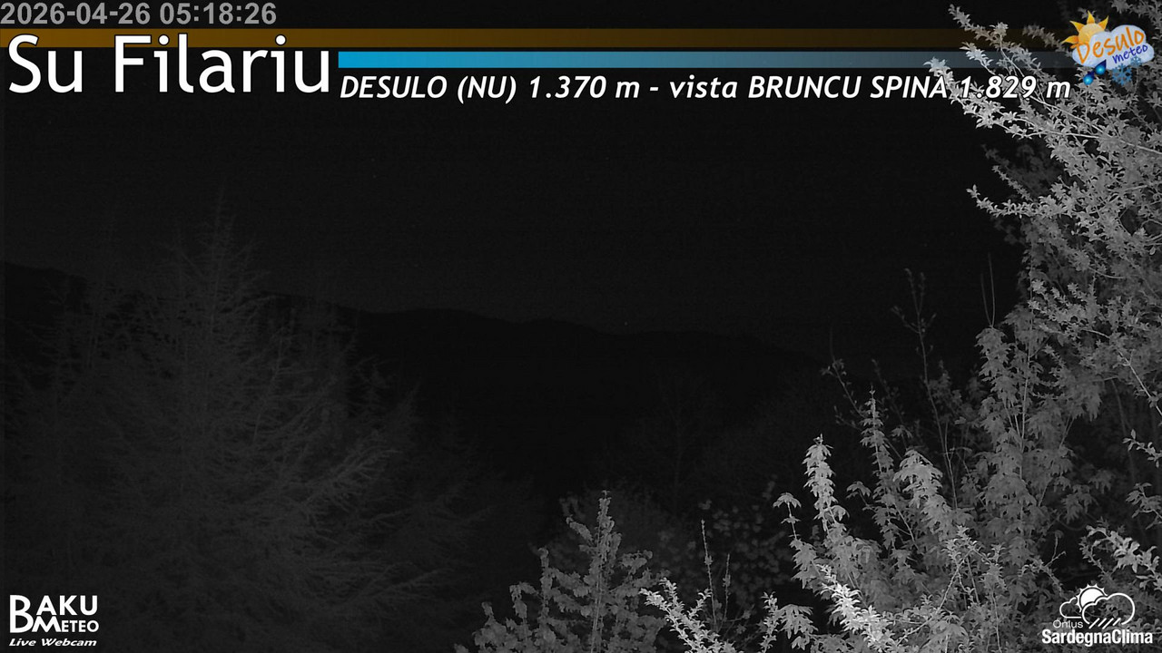 time-lapse frame, Su Filariu webcam
