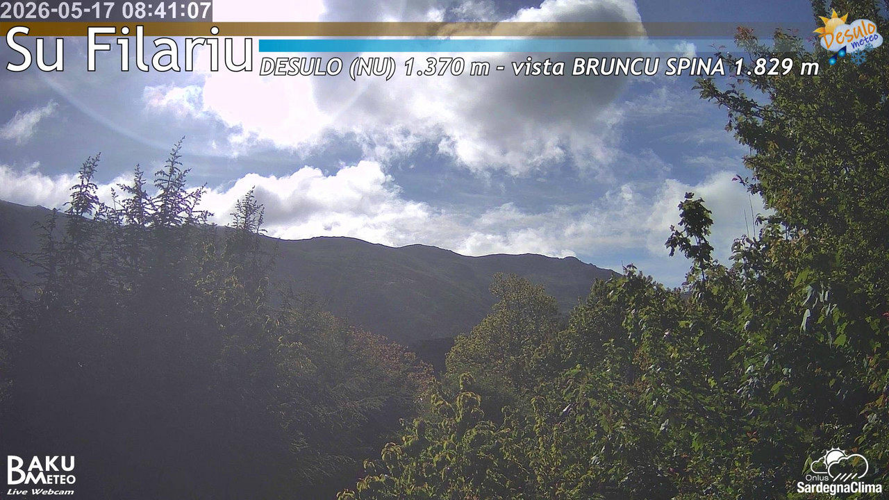 time-lapse frame, Su Filariu webcam