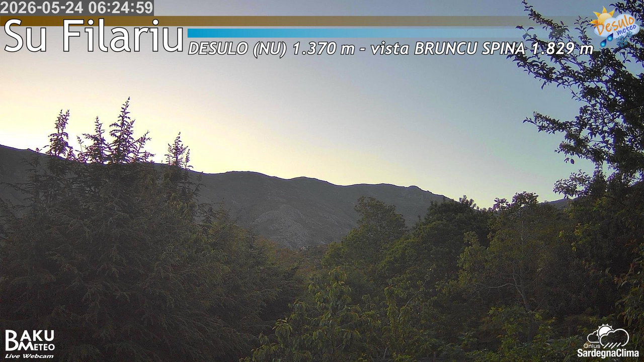 time-lapse frame, Su Filariu webcam