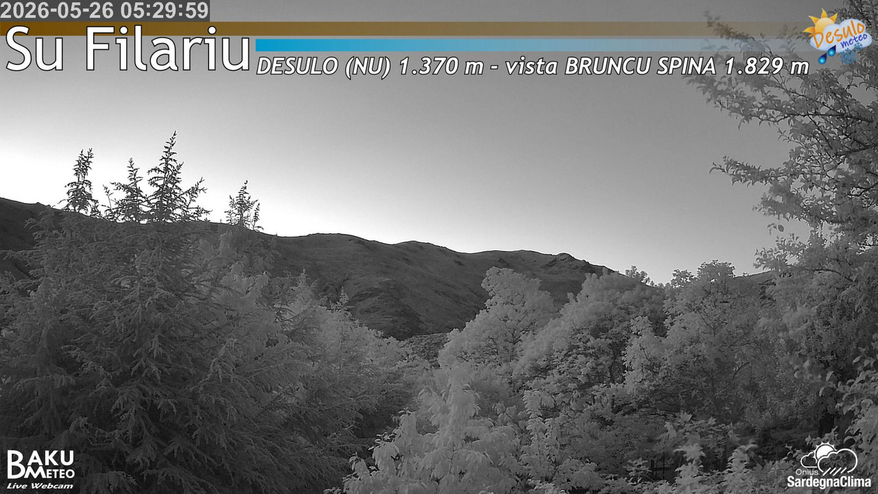 time-lapse frame, Su Filariu webcam