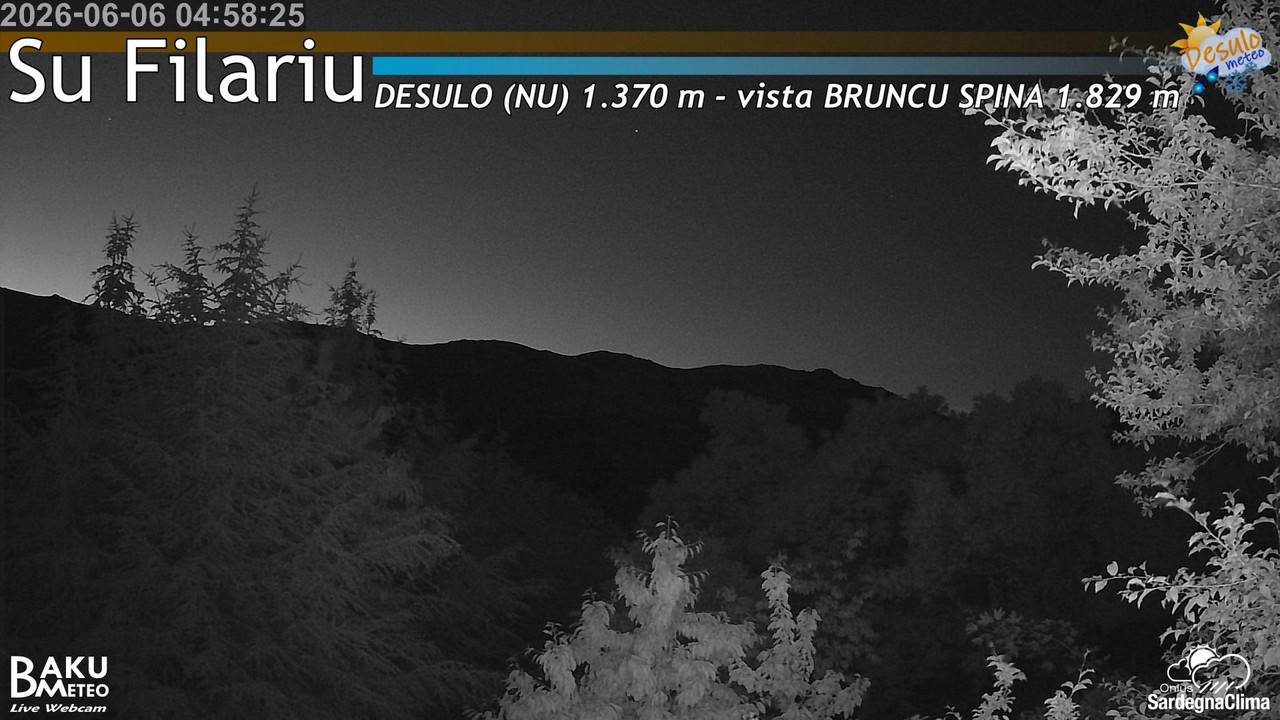 time-lapse frame, Su Filariu webcam