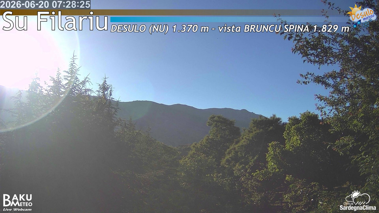 time-lapse frame, Su Filariu webcam